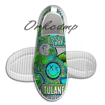 

Sport Running Shoes Tulane Collage Light Weight Walking Shoes Breathable Mesh Yoga Shoes