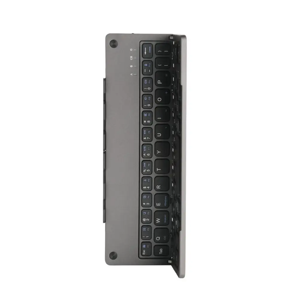 MC-B048 Ultra Slim Foldable Rechargeable Portable Wireless Bluetooth Keyboard for IOS/Android/Windows