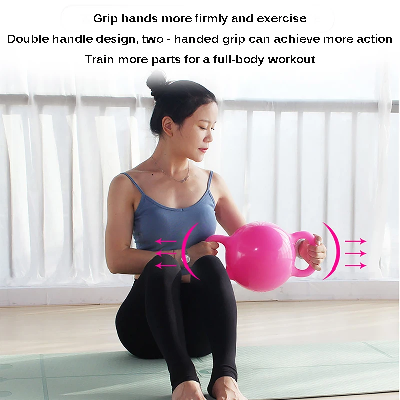Hot Sale Massage Kettle Bell Wear-Resistant Women Pilates Water Dumbbell Injection Sports Equipment | Спорт и развлечения