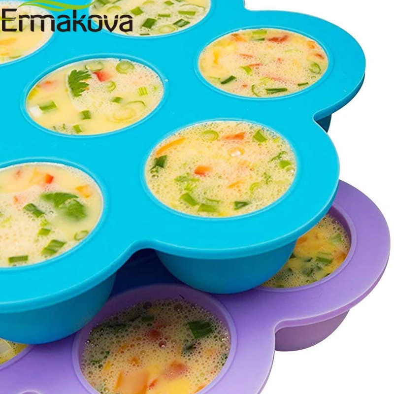Силиконовые яйца кусков плесень для мгновенного горшок аксессуар Fit 5 6 8 qt