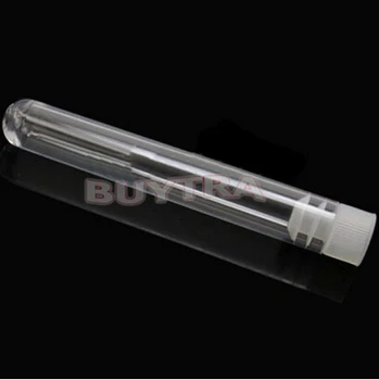 

10 Pcs Plastic Test Tube With plug Clear Like Glass Wedding Favor Tubes Party Favour 12x75mm