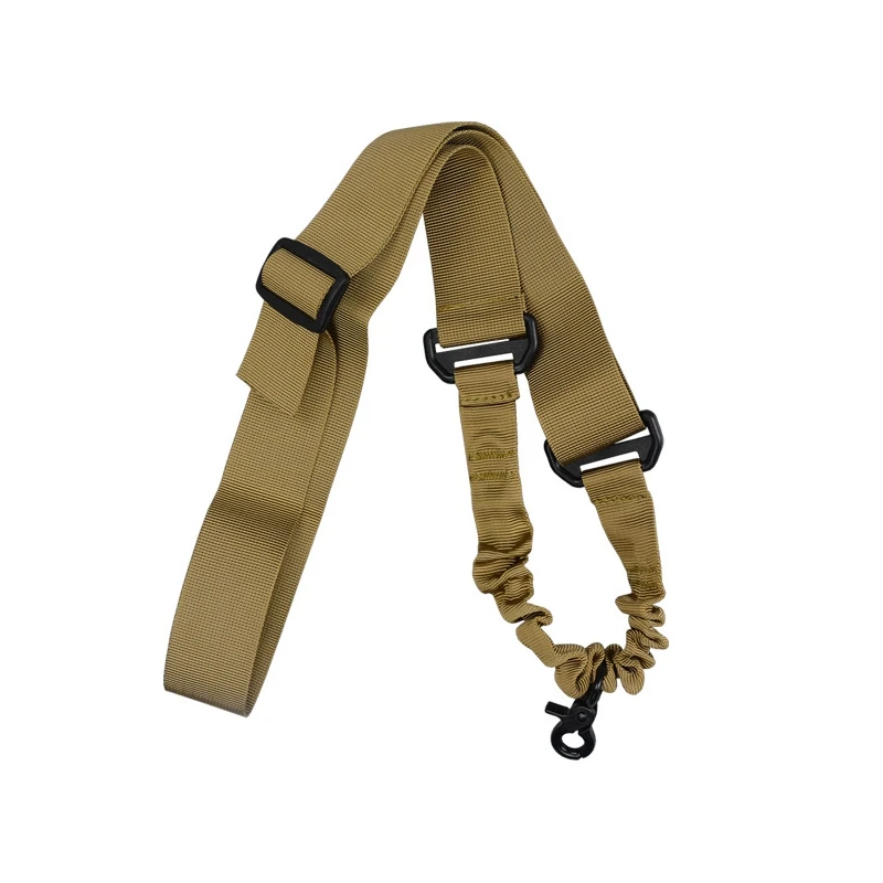 

Tactical Strap Army Single Point Task Rope Single Point Lanyard Seat Belt CS Gear Equipment Tactical Keychain
