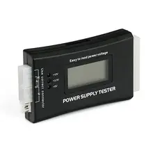 20 4 Pin LCD Power Supply Tester for ATX ITX BTX PCI E SATA HDD