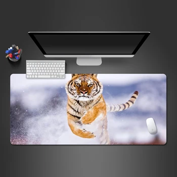 

Animal Tiger Mouse Pad Game Exclusive Game Mat Computer Player Like High Quality Mouse Pad Office Computer Desk Mouspad