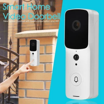 

V10 Smart WiFi Video Doorbell Camera Visual Intercom with Chime Night Vision IP Door Bell Wireless Home Security Camera