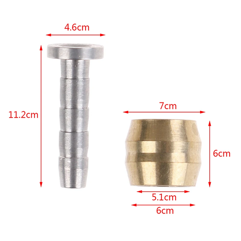 hot sale 10 Set BH90 Bike Brake Hose Hydraulic Disc Brake Olive Connect Insert for Shimano BH90 BH59 Hydraulic Disc Cable