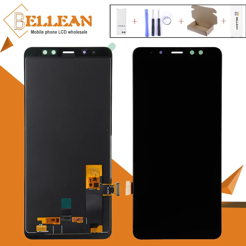 Продвижение Catteny 6 0 дюймов A730 Lcd для Samsung Galaxy A8 Plus A730F дисплей с сенсорным экраном