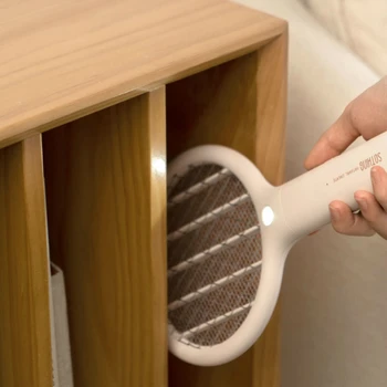 

170g Mini Portable Electric Racket Swatter Zapper Killer 800mAh Rechargeable Usb Kill Fly Bug Zapper 3-Layer Grid