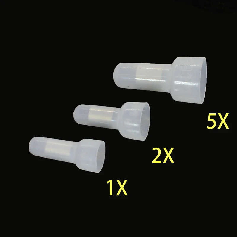 

1000 pcs/lot Terminals 250V Crimp Terminal Terminals 1X/2X/5X Cold Pressed Electric For Cable Blocks Wire Connector UL 94V-2