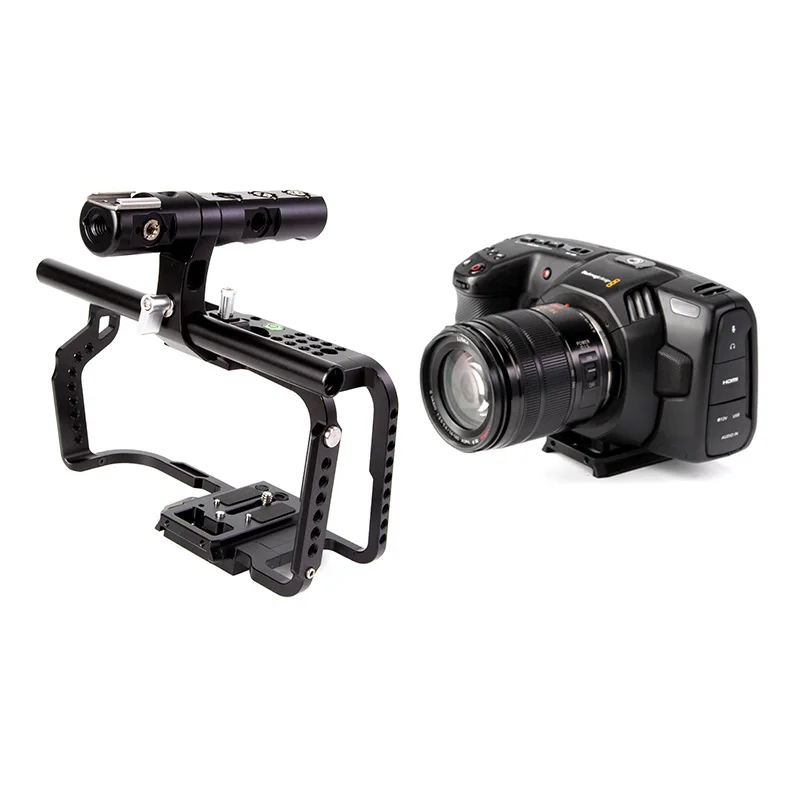 Lanparte BMPCC 6K BMPCC 4K клетка для камеры SSD T5 зажим для samsung Blackmagic дизайн карман 6K 4K