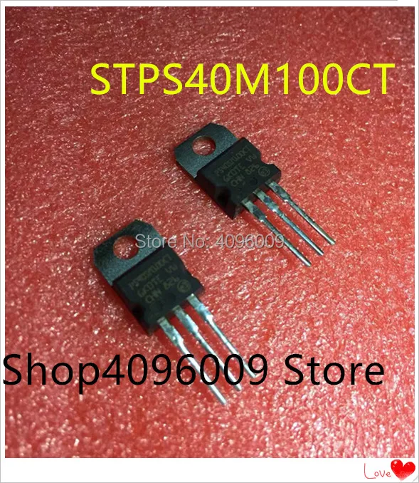 

10 шт./лот STPS40M100CT STPS40M100 PS40M100CT TO-220