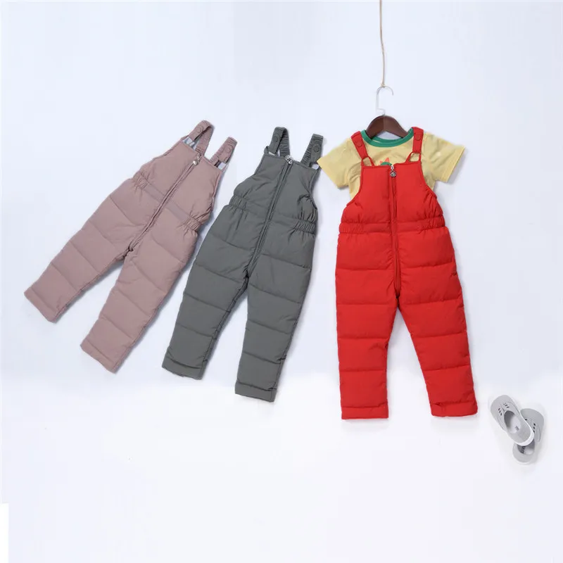 boy winter jumpsuit Toddler Kids Baby Boys Girls Warm Pants Overall Jumpsuit Winter Trousers Clothes #4O07 (23)