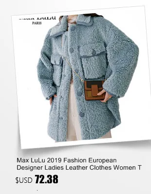 Max LuLu зимняя уличная мода Корейская женская одежда женские панк утолщенные пальто из искусственного меха повседневные свободные негабаритные куртки