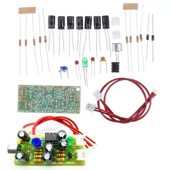 

DIY Kit Microphone Pickup Audio Microphone Amplifier Module Dual Track Output Gain Adjustable DC 12V 3.5mA MIC Sound Voice