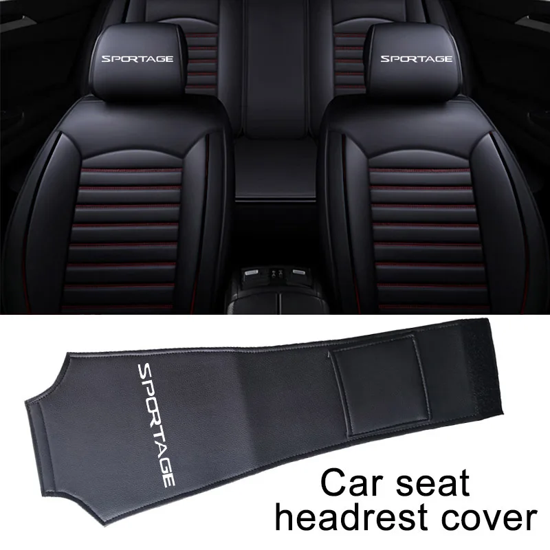 Memory Foam Head Neck Pillow Rest Cushion Black For KIA 2005-2010 Sportage