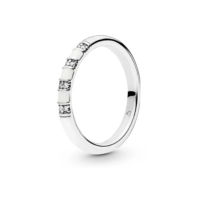 Светильник в виде пера, чистое циркониевое кольцо, совместимое со свадебными брендовыми кольцами для женщин, ювелирные изделия для помолвки, аксессуары в подарок - Цвет основного камня: Темно-бордовый