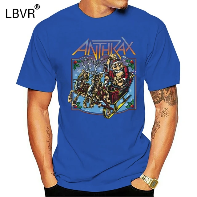 Anthrax Irish Judge Dredd Black T Shirt 