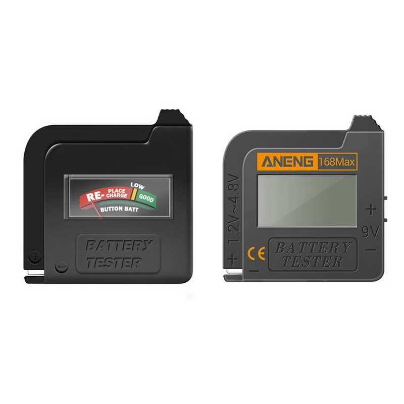Проверка емкости аккумулятора для AA AAA 9V 1 5 V батарея проверки состояния батареи