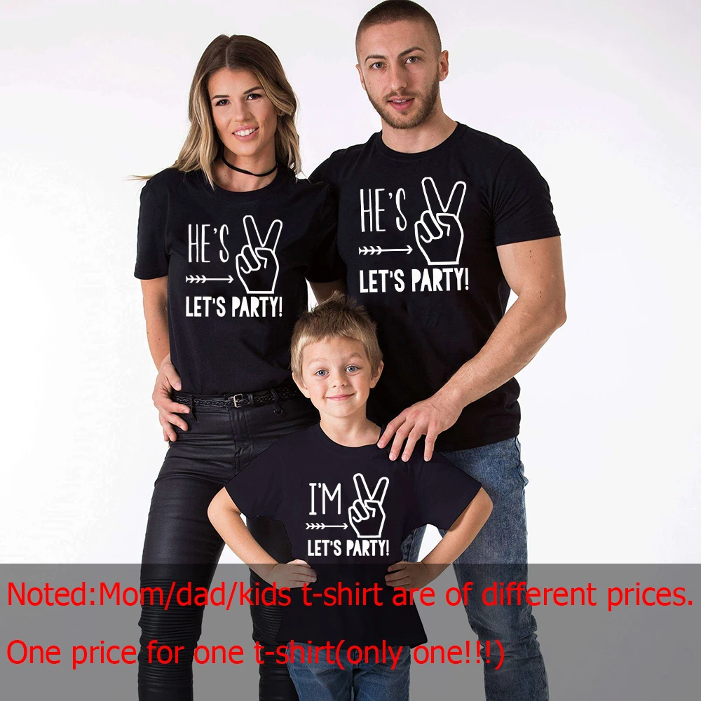 Family Birthday-Shirt Look Im Boy Tee Two-Lets Tops Party 2nd