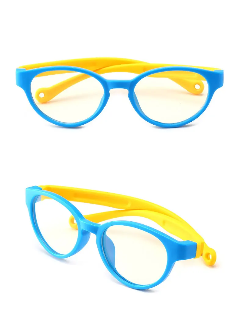 Оптические очки, оправа для детей, для мальчиков и девочек, близорукость, оправа для очков с линзами 0 градусов, простые зеркальные очки для детей, унисекс, F8155