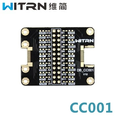 CC001 TYPE-C штепсельный к гнездовому соединителю плата адаптера TYPE-C тестовая плата - Цвет: Model 3