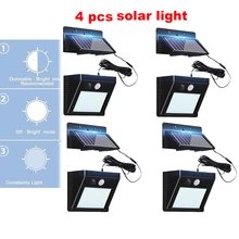 2/4pcs 100/56/30 LED Solar Light Solar PIR Motion Sensor Lamp IP65 Waterproof Outdoor Garden Yard Lamp Emergency Security Light 2/4pcs 100/56/30 LED Solar Light Solar PIR Motion Sensor Lamp IP65 Waterproof Outdoor Garden Yard Lamp Emergency Security Light
