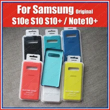 EF-PG973-funda de silicona para Samsung Galaxy S10, S10 + Plus, S10e, note 10, Original, producto oficial