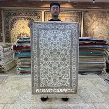 Yilong 2,5 'x4' классические турецкие коврики для гостиной Шелковые ручной работы HomeRug(HF165B