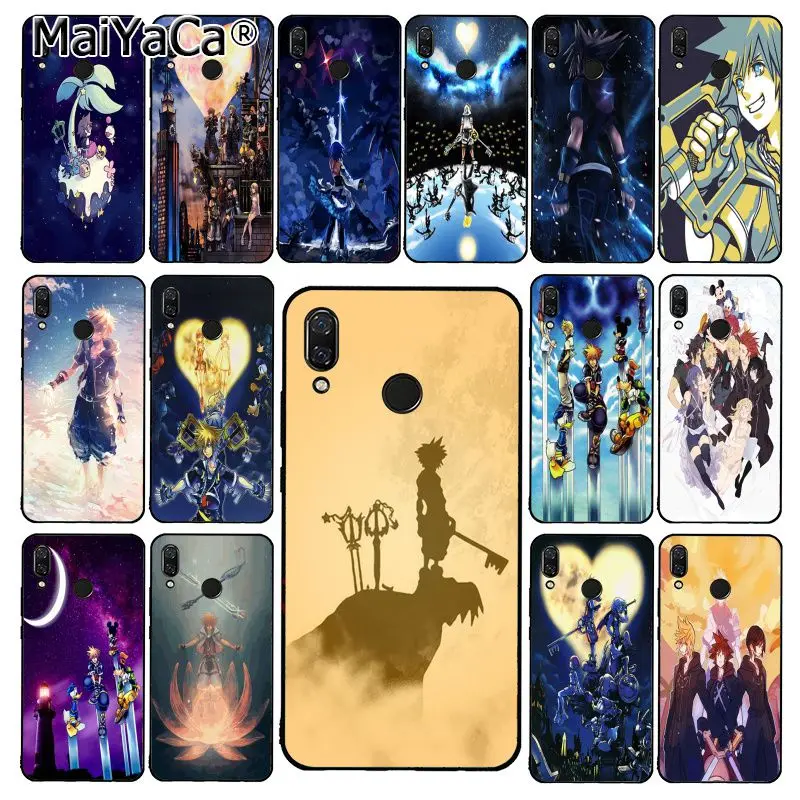 Чехол для телефона MaiYaCa с аниме Королевство сердца Xiaomi Redmi8 4X 6A 9 8A note pro 5Plus Note4 5 7