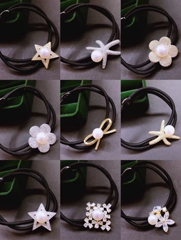 

MIX STYLES Fashion Hairband Findings Mountings Settings Hair Jewelry Parts Fittings Charm Accessories, 10pcs/lot
