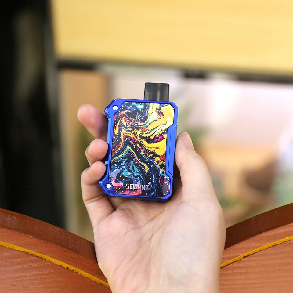 Новейший smoant Battlestar Детский комплект для Vape 750 мАч батарея с 2 мл Pod картридж 0.6ohm 1.2ohm комплект электронной сигареты