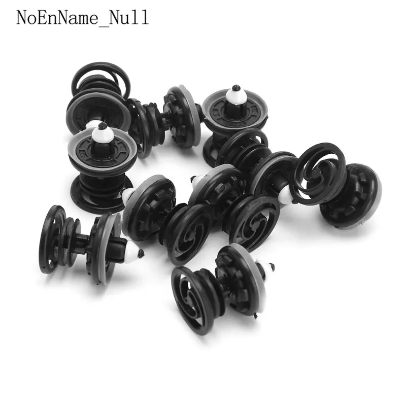 

10 Pcs Car Interior Door Trim Panel Push Fastener Clips For Passat Golf