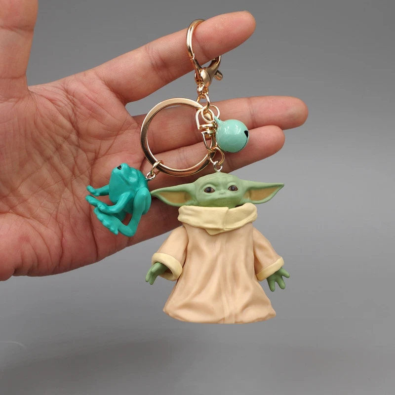 ディズニーのキャラクター かわいい クリエイティブ スターウォーズ ベビーヨーダマチュリアン 車のキー アクセサリー ギフトリングを備えたかわいいキーホルダー Key Chains Aliexpress