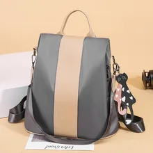 Напрямую от производителя, распродажа, рюкзак, женский, корейский стиль, ткань Оксфорд, многофункциональная, анти-проливающаяся, противоугонная школьная сумка, Лар