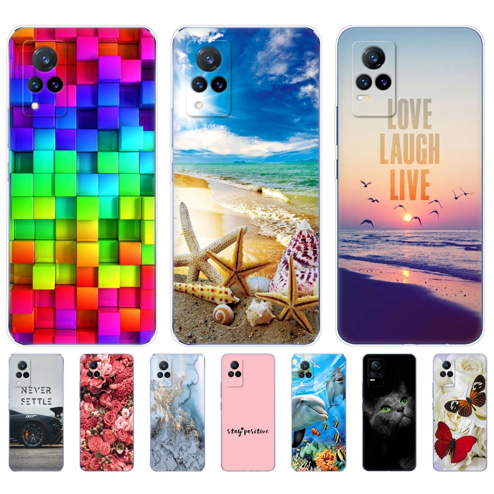 Per Vivo V21 Custodia Per Vivo V21E 4G Custodia Cover Posteriore Per Telefono Per Vivo V 21 E Vivo V21 4G 5G Custodia Morbida In Silicone Tpu Paraurti