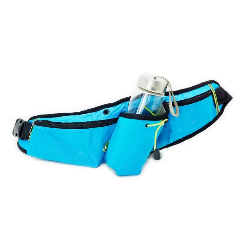 hiking bum bag with bottle holder