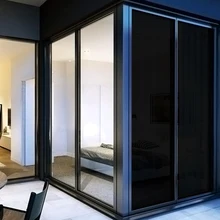 Sunice анти-УФ отражательная для стеклянного окна наклейки зеркало Солнечная изоляционная оконная пленка для дома и офиса защита конфиденциальности автомобиля