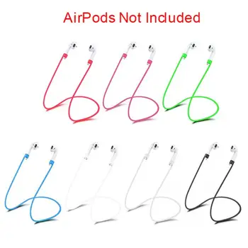 

New 1pc For AirPods Silicone Anti-lost Neck Strap Wireless Earphone String Rope Headphone Cord Earphone Accessories