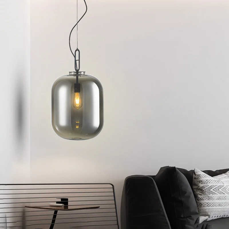 

modern luminaire hanging lamp glass Home Decoration E27 Light Fixture hanging ceiling lamps hanglamp