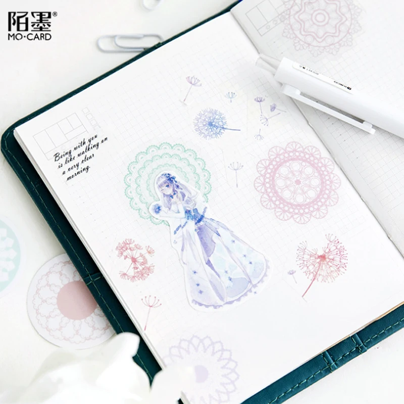 20 упаковок/партия, Kawaii MIni PET, прозрачные, Bullet Journal, декоративные канцелярские наклейки, скрапбукинг, сделай сам, дневник, альбом, палочка, этикетка