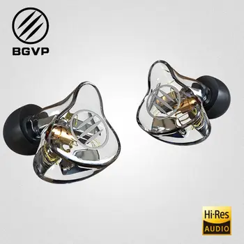 

Original BGVP DM7 6BA Monitors Earphone Customize IEM Knowles Sonion Drivers HiFi Music Sport Headset With Detachable MMCX Cable