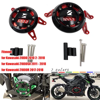 

Z1000 Z 1000 SX R moto parts Crash Slider Engine Cover Stator Case Guard Protection for Kawasaki Z1000 Z1000sx Z1000R 2010-ON