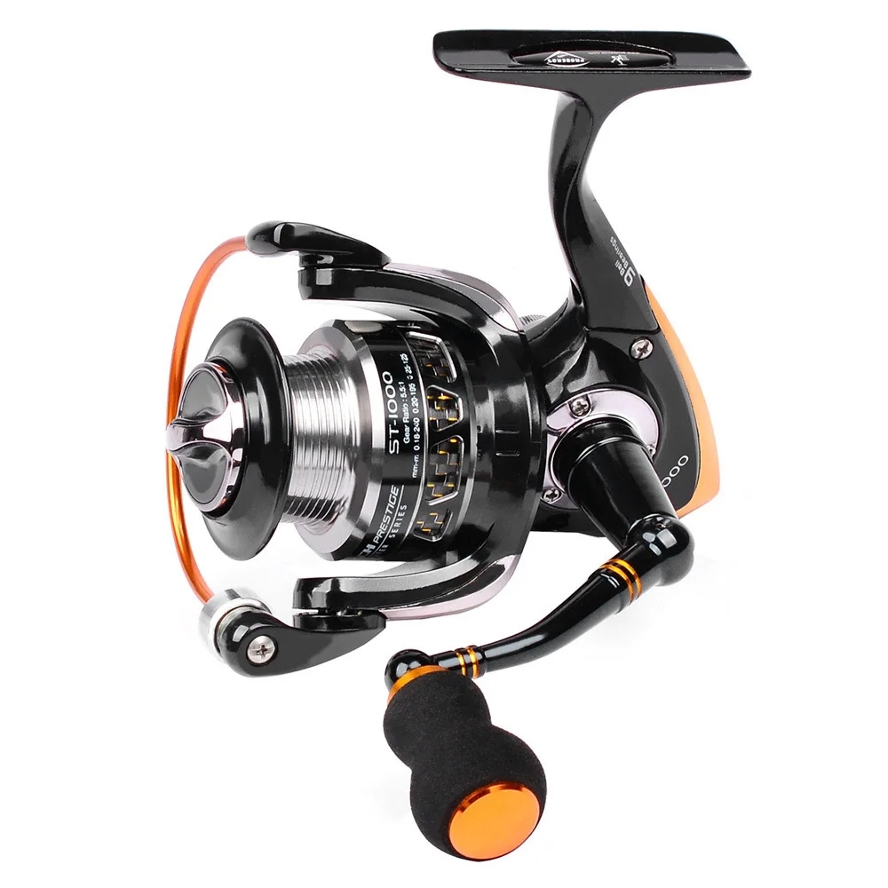 

Spinning Fishing Reel 5.5:1 All-metal Lightweight 9 Ball Bearing 19Kg Max Power Accessories Dropshipping