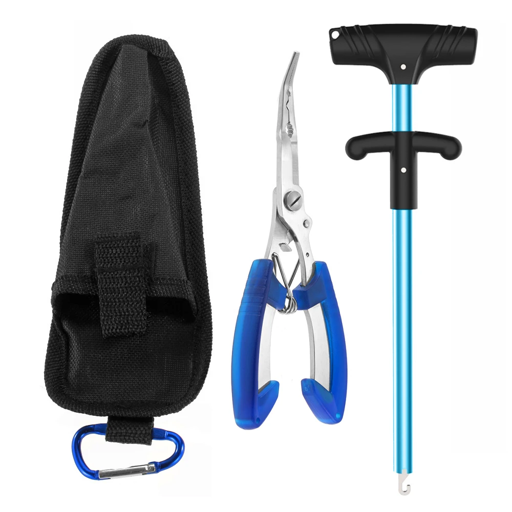 

Lixada Fishing Hook Remover Grip Pliers Set Aluminum Alloy Secure Lip Grip Tool Hook Extractor Fishing Tackle Pesca Accessories