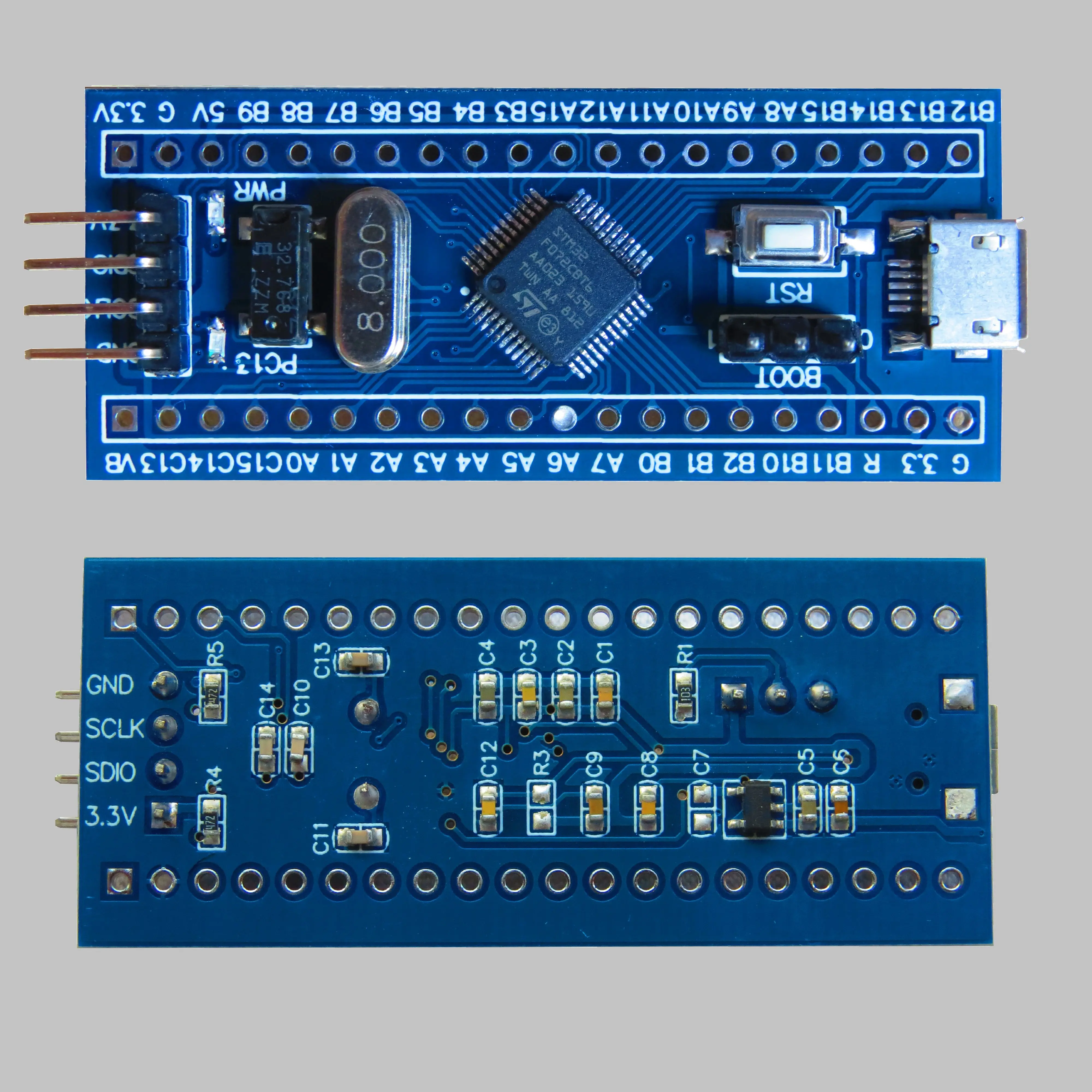 

Материнская плата STM32F072 Core Board STM32F072CBT6 наименьшая система, новый продукт, проекционная плата