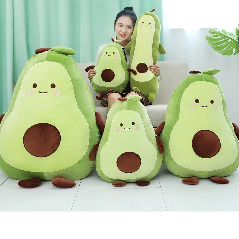 avocado plush pillow