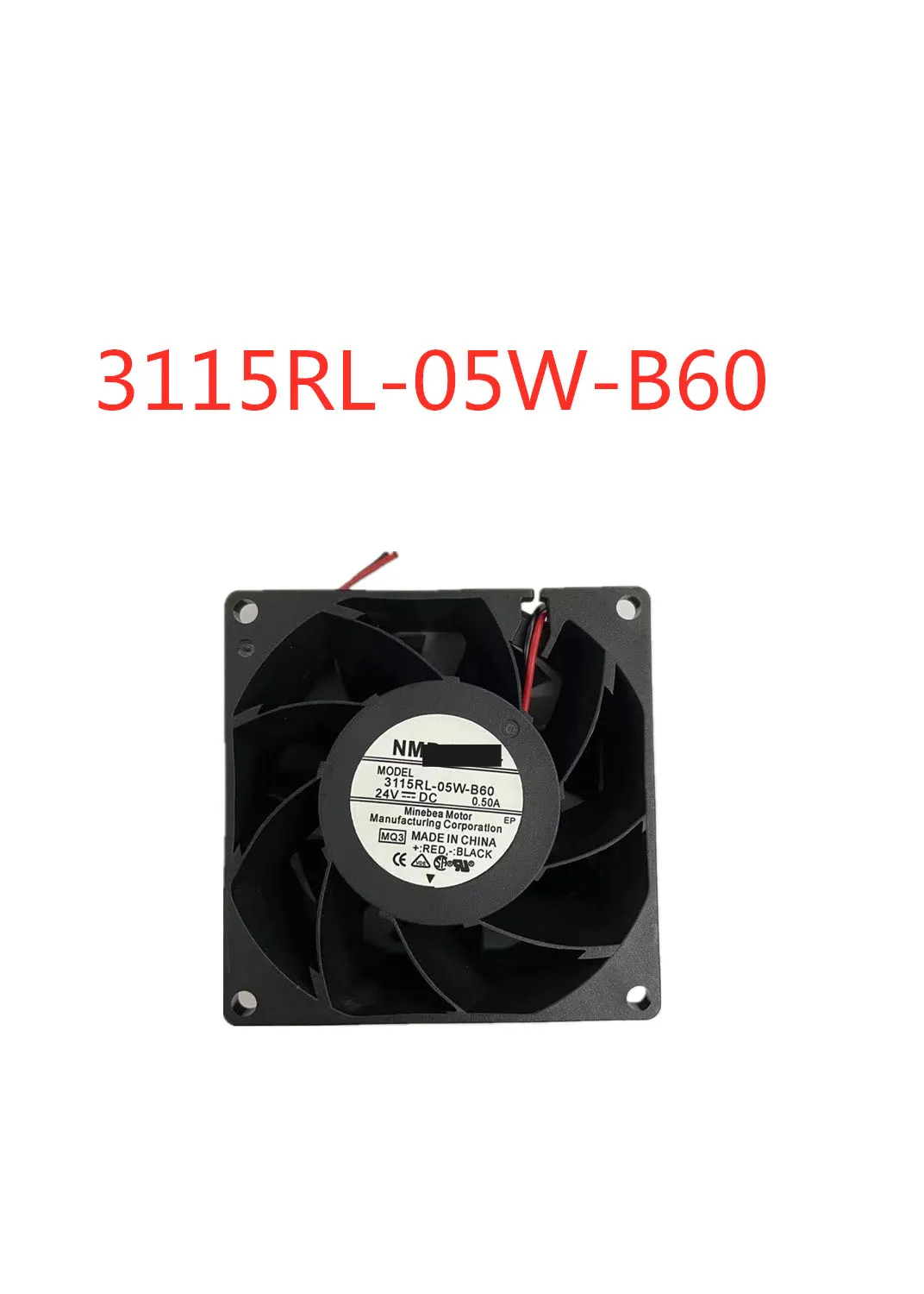 Для NMB-MAT 3115RL-05W-B60 ER2 Сервер охлаждающий вентилятор DC 24V 0.50A 2-провод | Электроника
