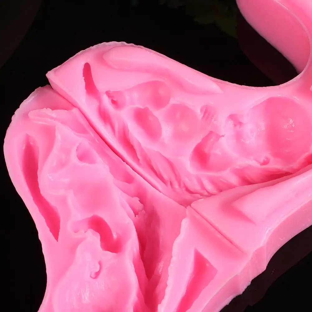 Банан ребенок силиконовая форма для торта Конфета Желе Плесень Sugarcraft DIY выпечки Инструменты