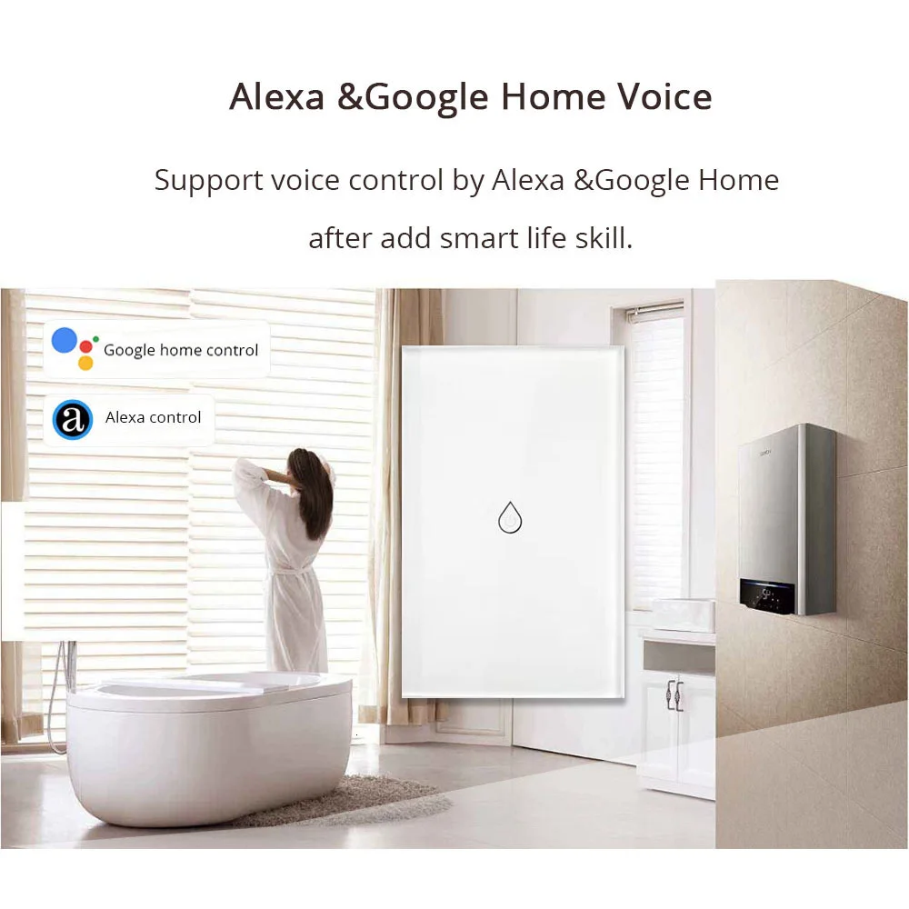 Wi Fi переключатель горячей воды, Alexa Google home голосовой котел переключатель, стандартный датчик платы, таймер, уличное управление 4G, аксессуары
