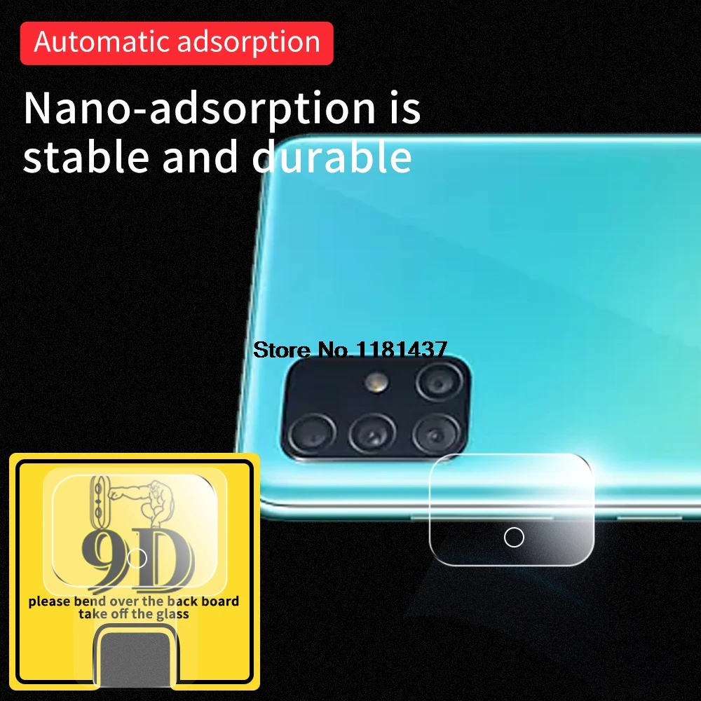 3Pcs Camera Protection Glass on For Samsung A51 A71 Lens Screen Protector for Galaxy A 51 71 SM-A515F Tempered Glasses Back Film afbeelding